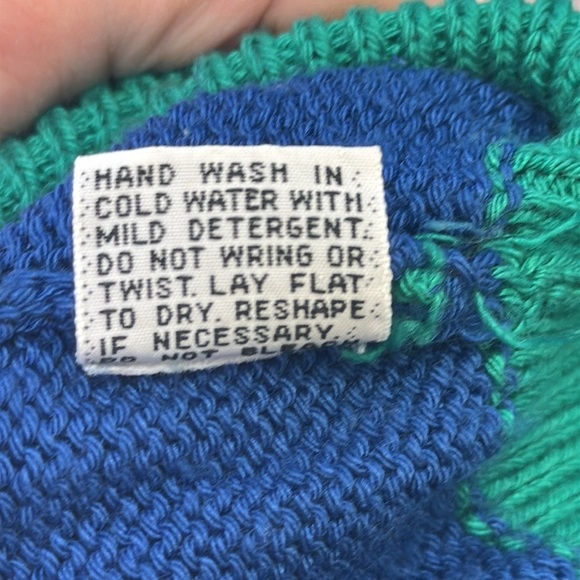 Catalina Vintage Blue Knit Boat Sweater - Picture 7 of 8